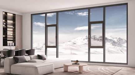 欧铂尼门窗悦品128C平开窗 以极简设计，演绎光影流转的栖居美学